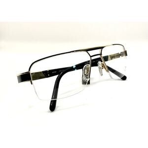 CAZAL - MOD. 7061, COL. 001 Black & Gold Eyeglass Frame TITANIUM. 57 eye New